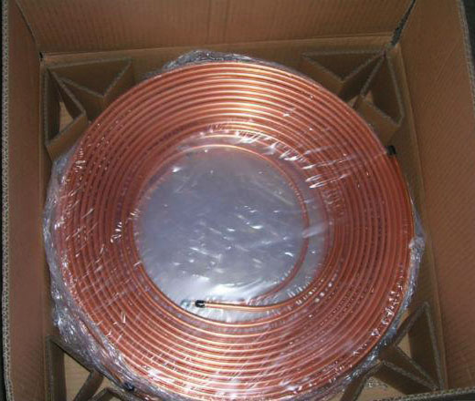 pancake copper tube