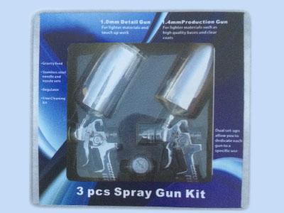 Air spay gun set