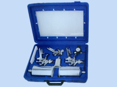 Air spay gun set