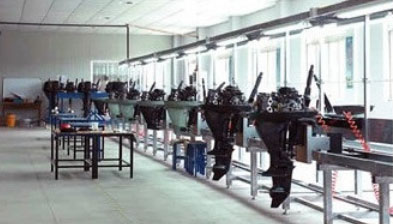 Manufacturing of outboard motors