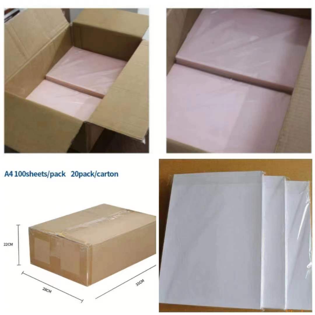 package of sublimation paper